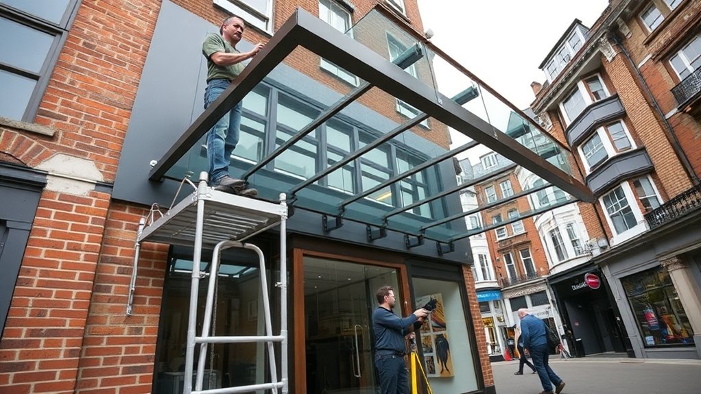 Shopfront Canopy Tring